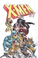X-Men '97 Cover Recreation Page Cover Recreation Comic Art