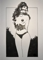 Fetishnale Berlin Festival Illustration Collar and Corset  (Adult) Issue A3 Page Pinup Comic Art