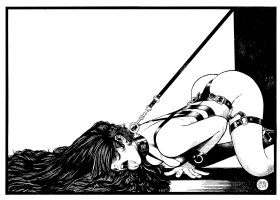 Fetishnale Berlin Festival Illustration Dee Restraint II (Adult) Issue A2 Page Pinup DPS Comic Art