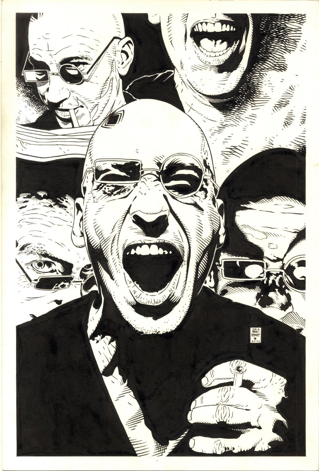 Tim Bradstreet Original Art For Sale Comicarttracker