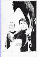 Star Trek Cover Issue 3 Page Retailer Incentive Cover Comic Art