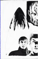Star Trek Cover Issue 7 Page Cover Comic Art
