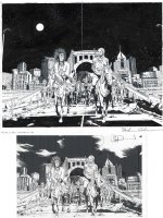 Walking Dead Issue 179 Page 18 & 19 Comic Art