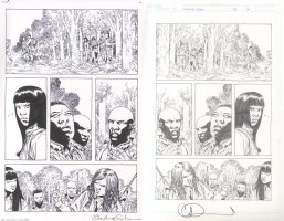 Walking Dead Issue 153 Page 14 Comic Art